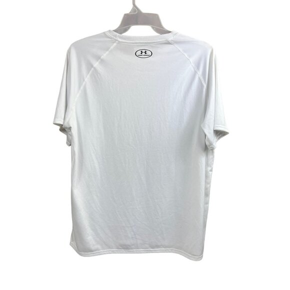 Under Armour Men's White Loose Fit Shirt - Picture 2 of 5